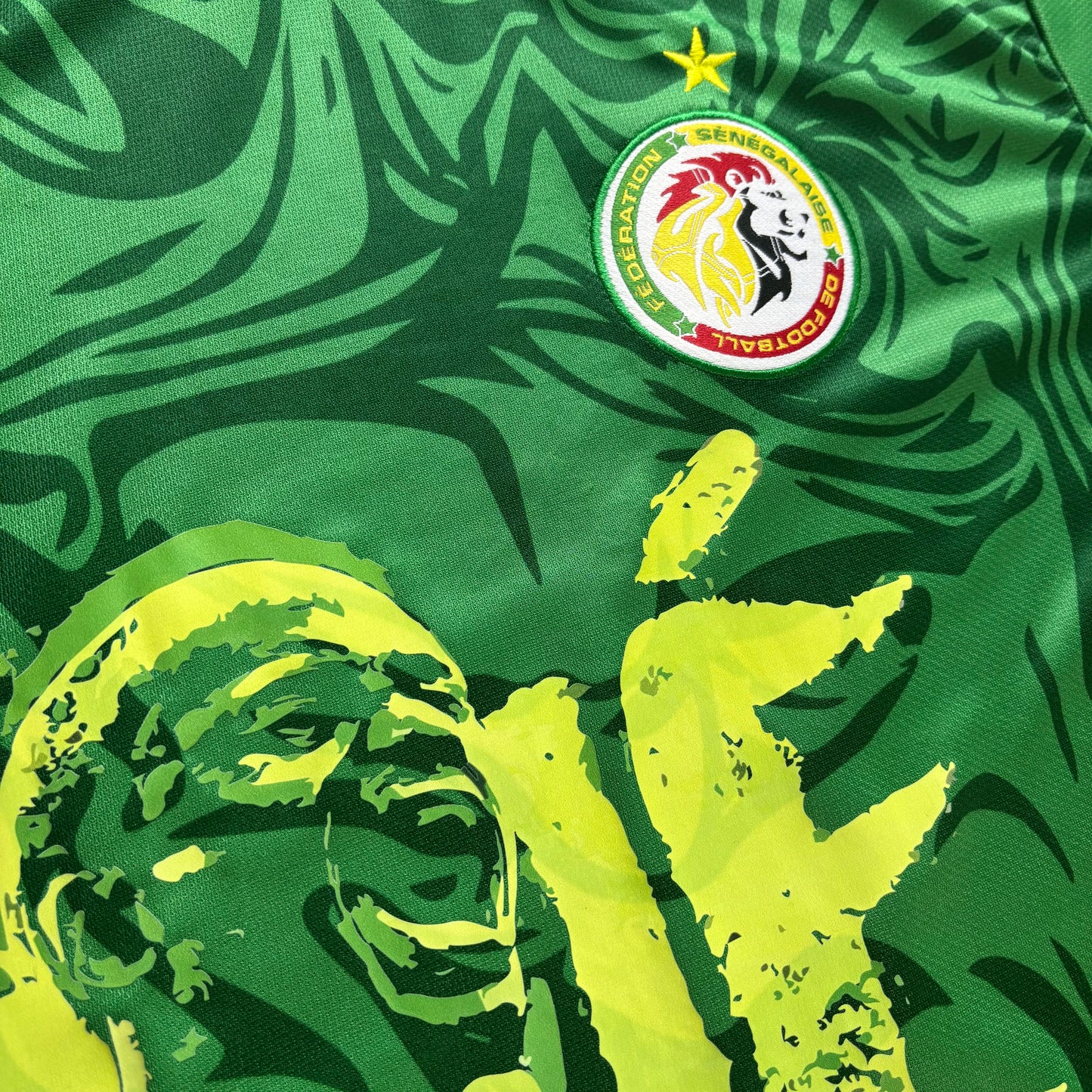 Senegal Special Edition "Sadio Mané" Jersey - Green & Yellow