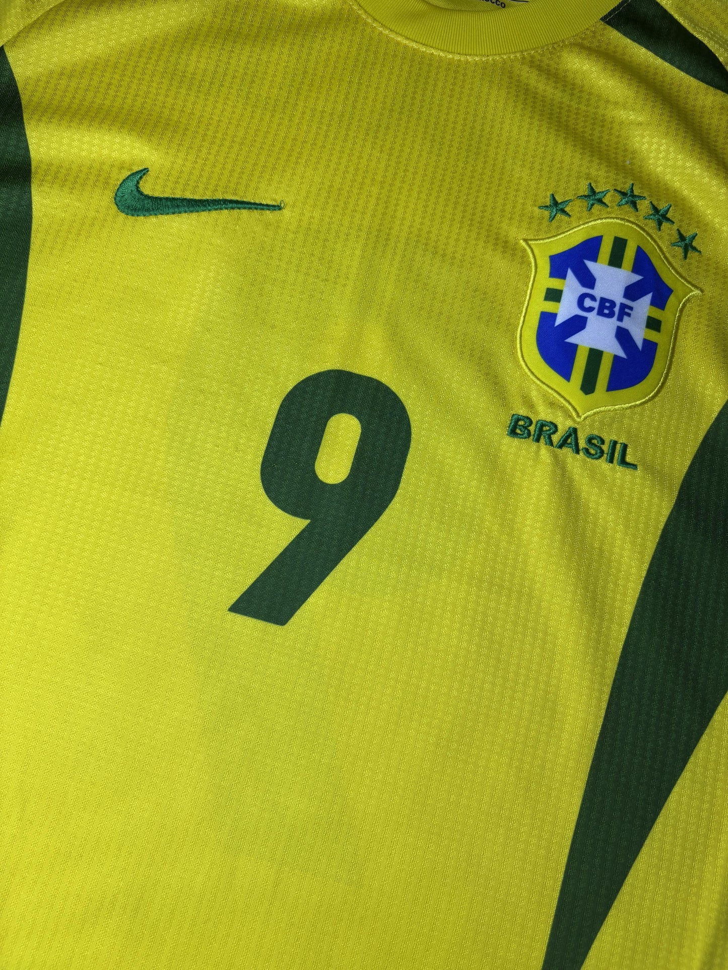 Brazil - Ronaldo 9 - Jaune