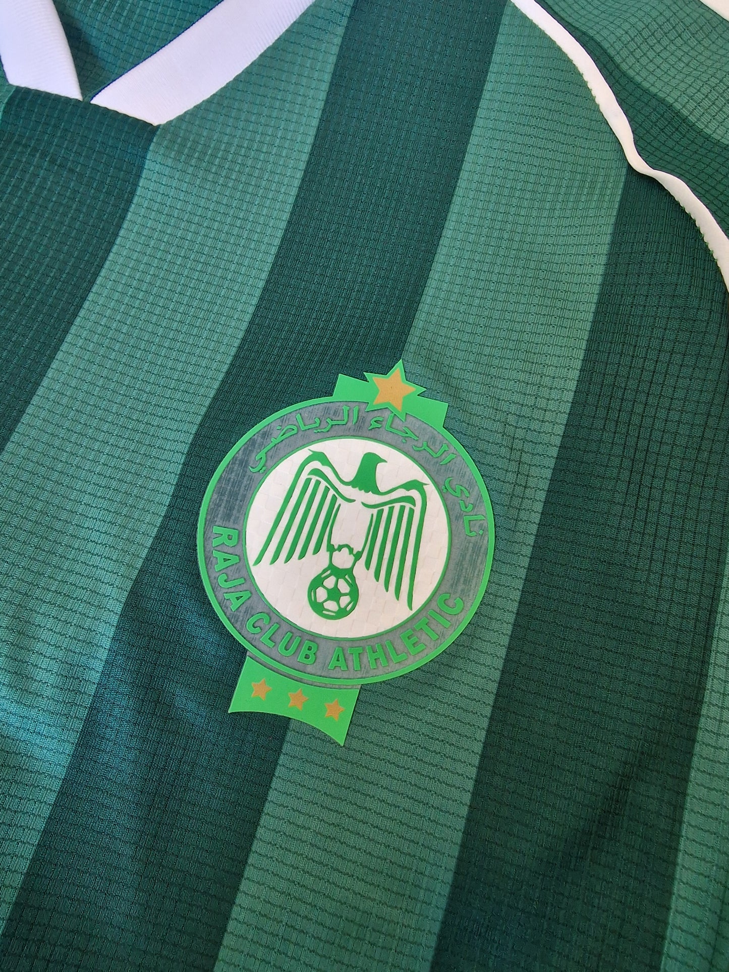 Maillot Raja CA – Édition "Stripes" (Adidas) - Green