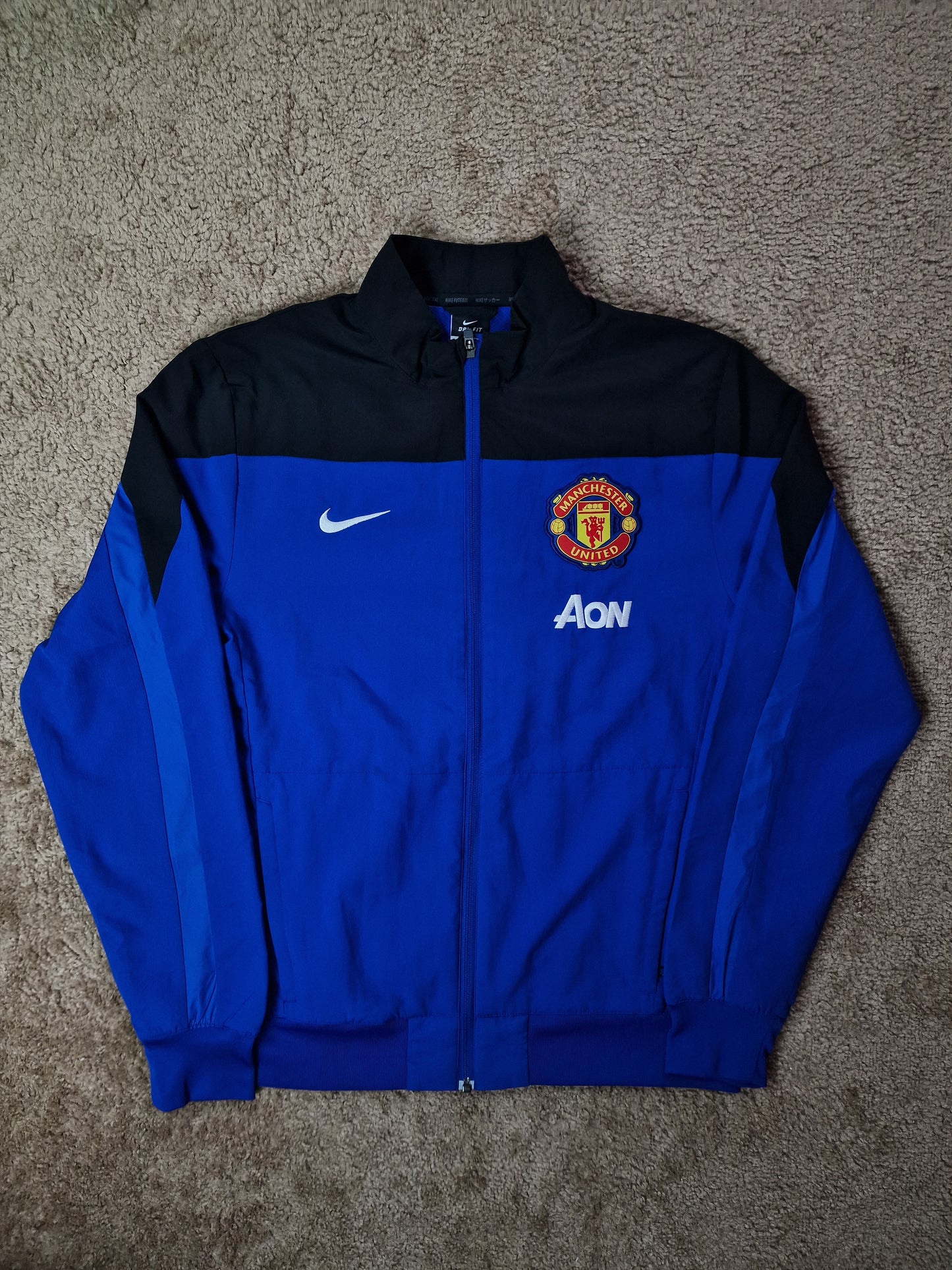 2013-14 Nike x Man United Trackjacket Original - Size M