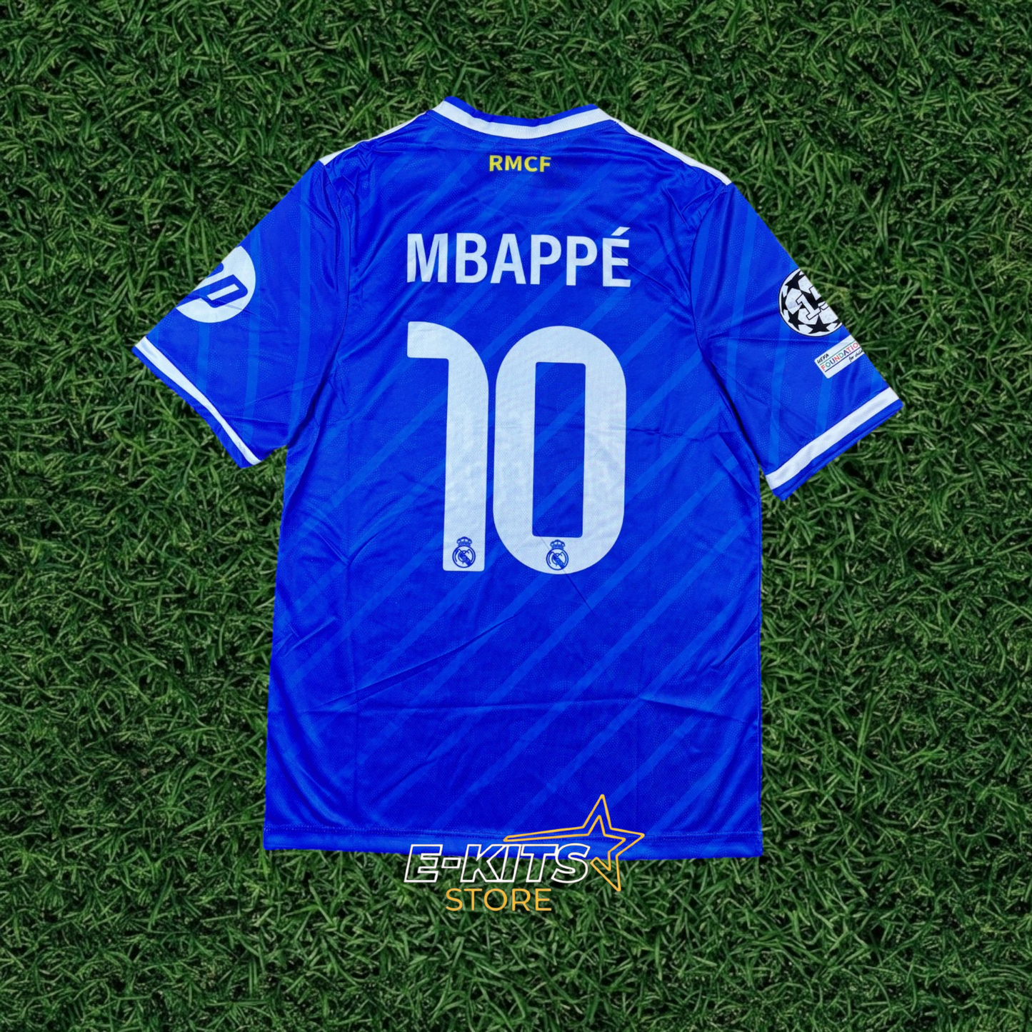 Real Madrid - 3rd jersey -  Mbappe 10 - blue