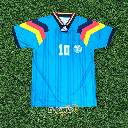 1992 Germany away retro kit - Matthaus 10