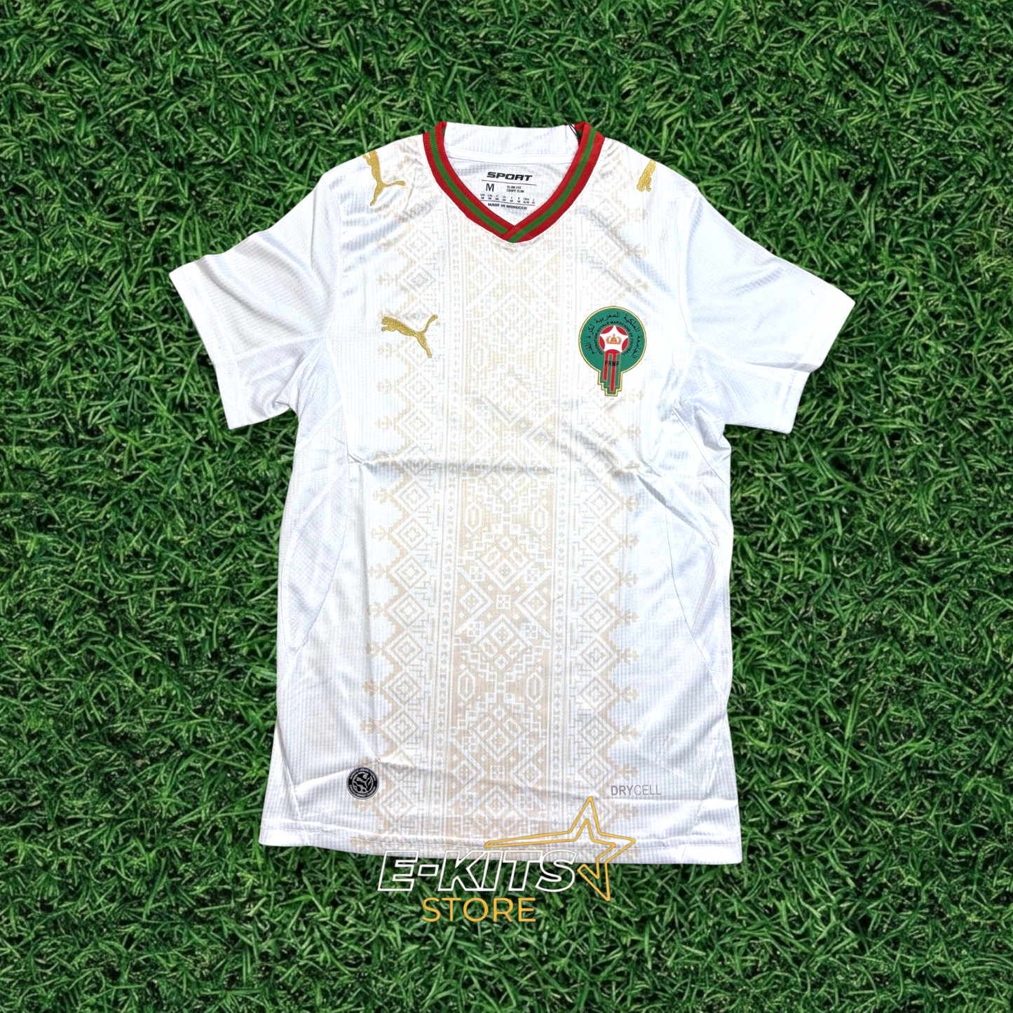 Maillot Maroc WC 26 - PRO - Blanc