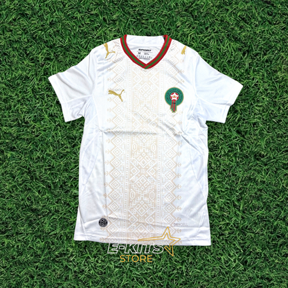 Maillot Maroc WC 26 - PRO - Blanc