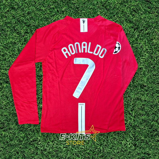 Maillot à manches longues Manchester United 2008 Finale Ligue des Champions - Ronaldo #7