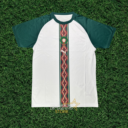 Maillot Maroc entrainement - Blanc