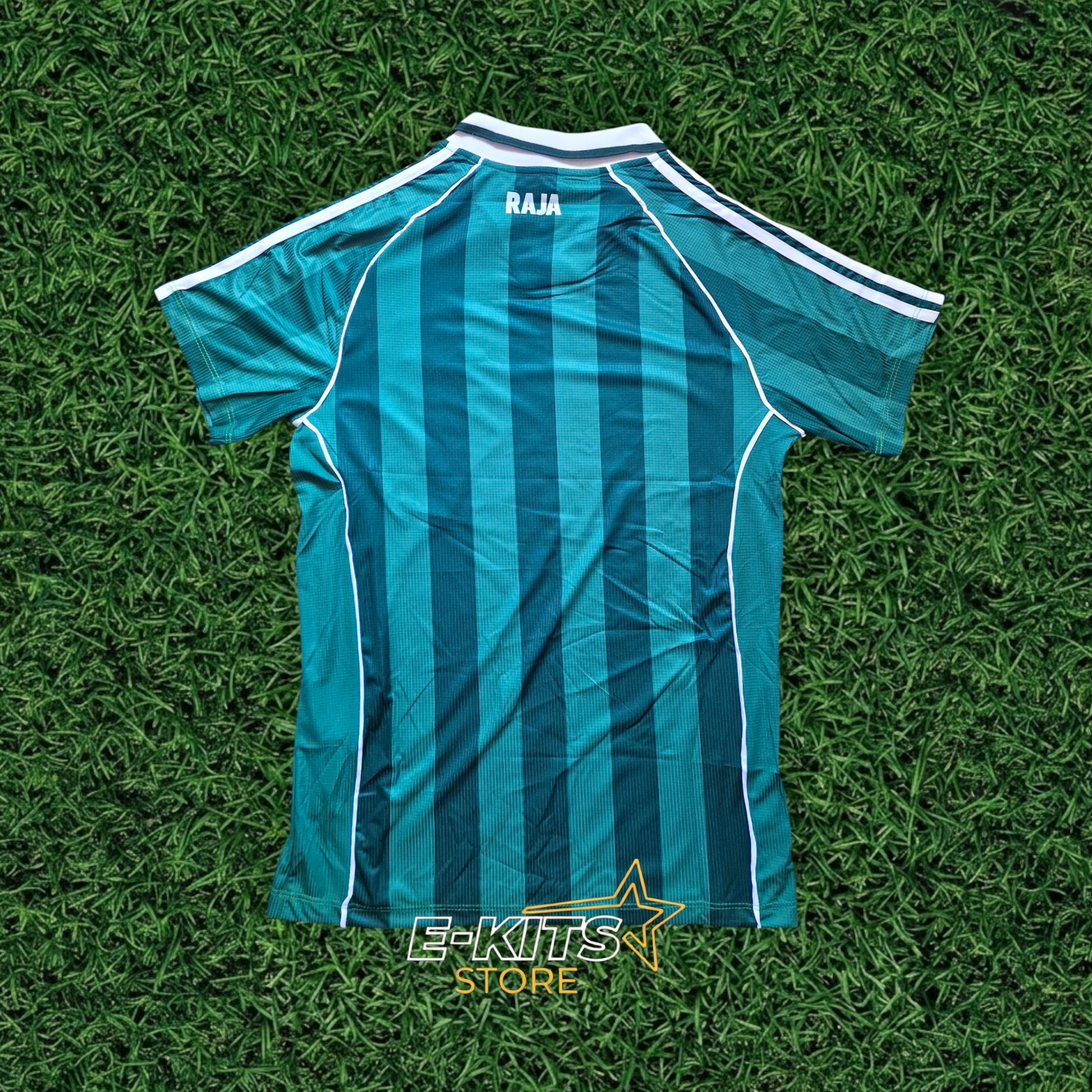 Maillot Raja CA – Édition "Stripes" (Adidas) - Green