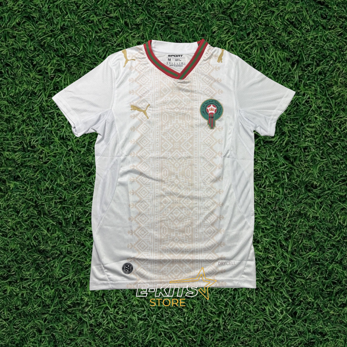 Maillot Maroc WC 26 - PRO - Blanc