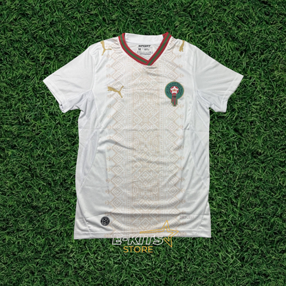 Maillot Maroc WC 26 - PRO - Blanc