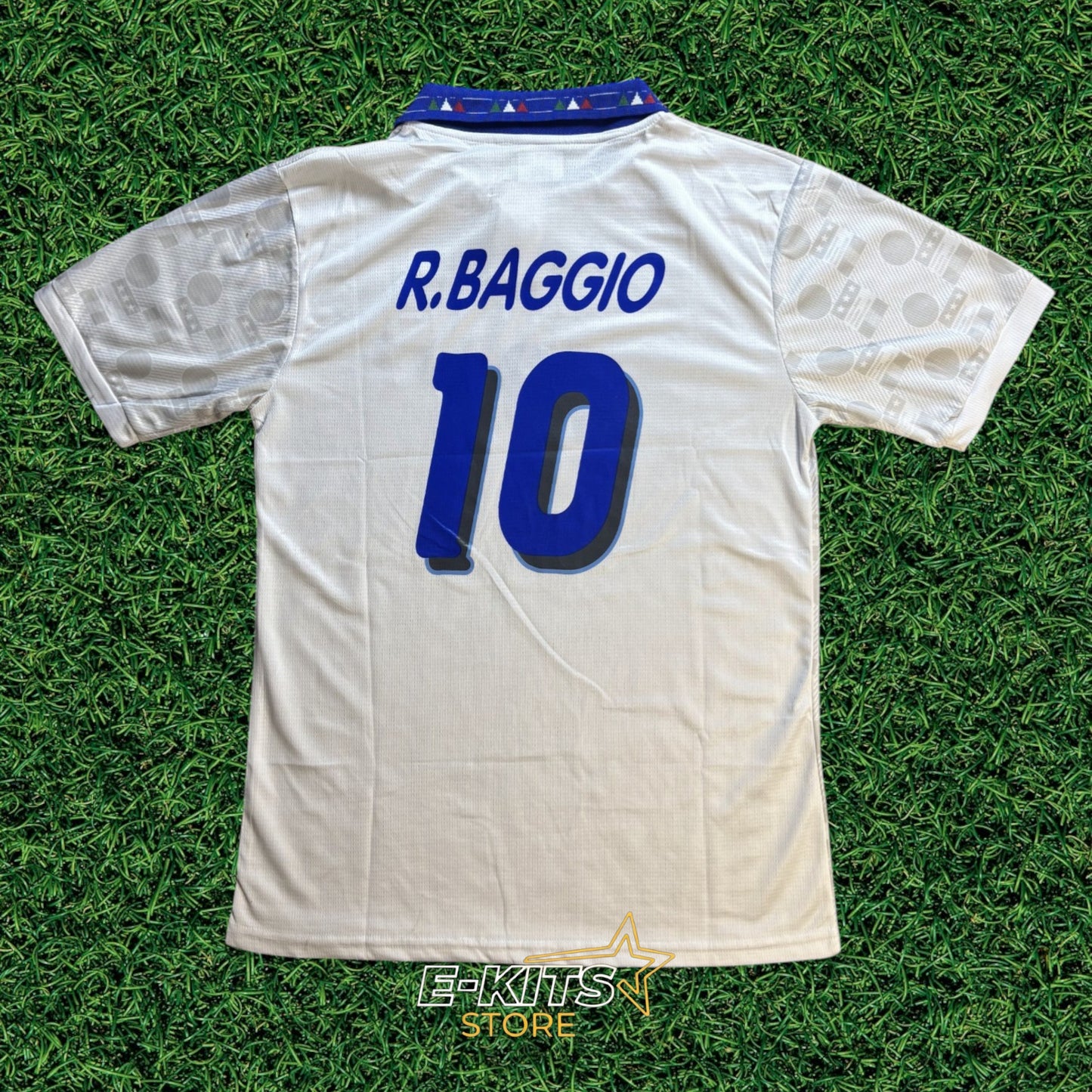 Italy 1994 Retro World Cup Away Jersey - Roberto Baggio #10