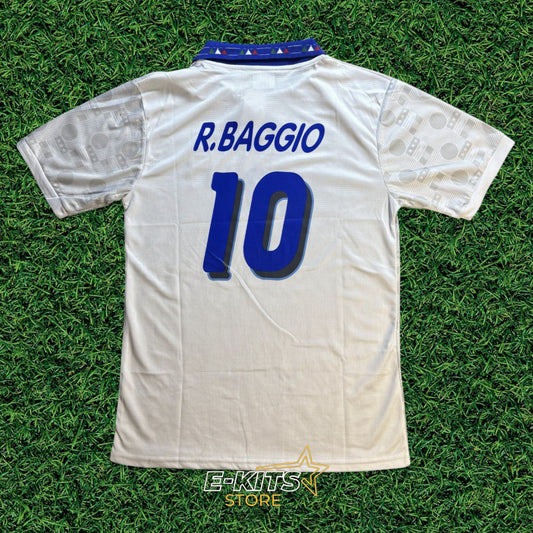 Maillot extérieur rétro Italie 1994 Coupe du Monde - Roberto Baggio #10