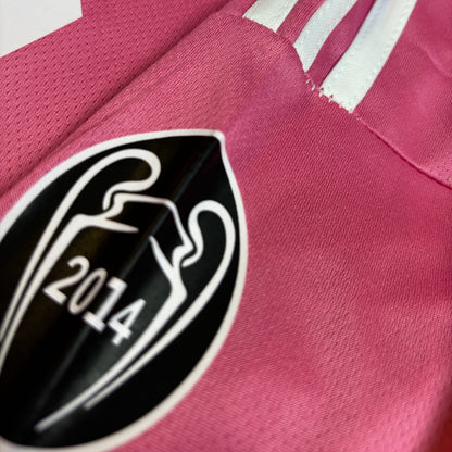 Real Madrid 2014-15 Pink Away Long Sleeve Jersey - Ronaldo #7