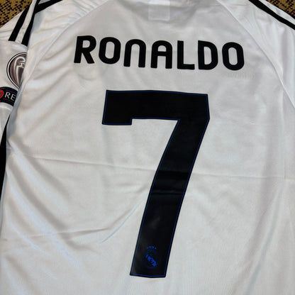 Real Madrid 11/12 UCL Retro Kit – Ronaldo #7 (L/S)