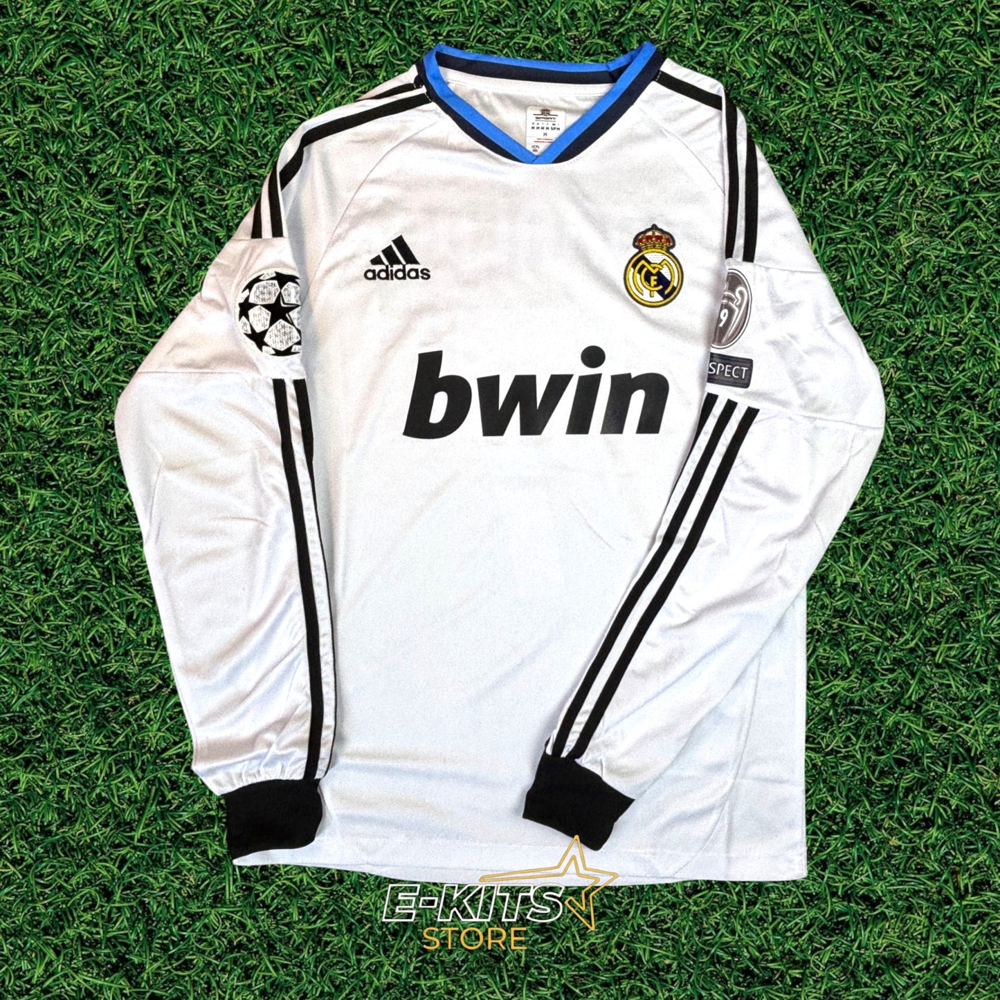 Real Madrid 11/12 UCL Retro Kit – Ronaldo #7 (L/S)