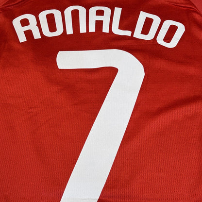 Manchester United 2008 Champions League Final Long Sleeve Jersey - Ronaldo #7