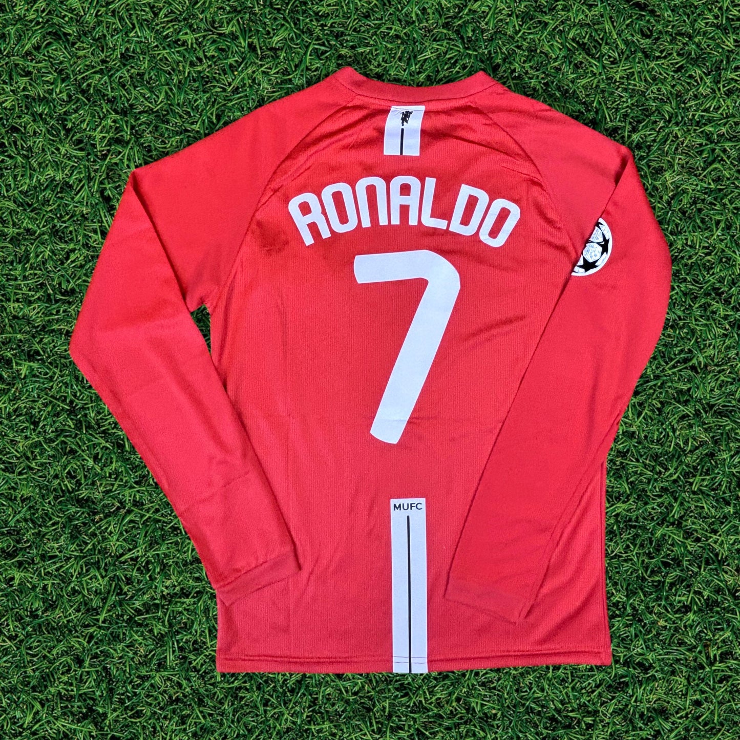 Manchester United 2008 Champions League Final Long Sleeve Jersey - Ronaldo #7