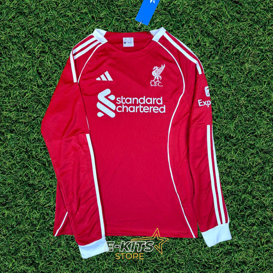 Liverpool 25/26 Home Kit (L/S)