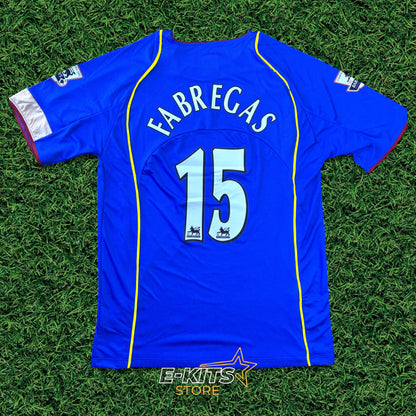 Arsenal 04/05 Away Kit  – Fabregas #15
