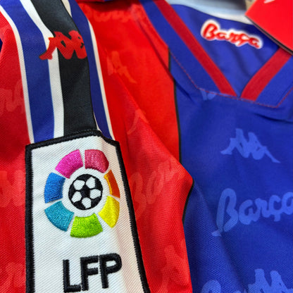 FC Barcelona 1996/97 Home Kit Version PRO – Ronaldo #9