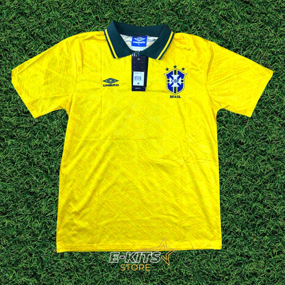 Brazil 1991/93 Home Kit Version PRO – Romario #11