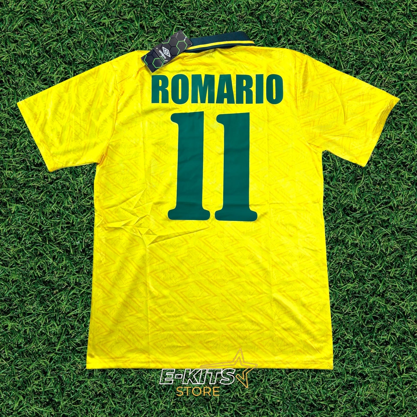 Brazil 1991/93 Home Kit Version PRO – Romario #11
