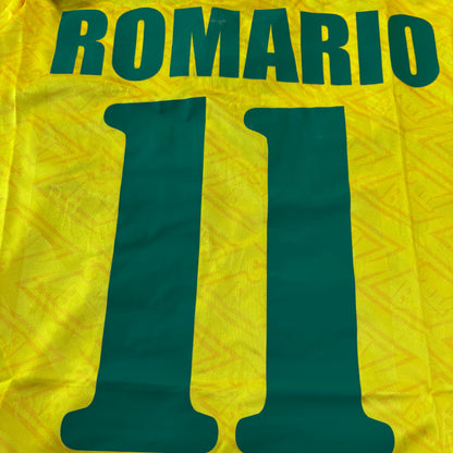 Brazil 1991/93 Home Kit Version PRO – Romario #11