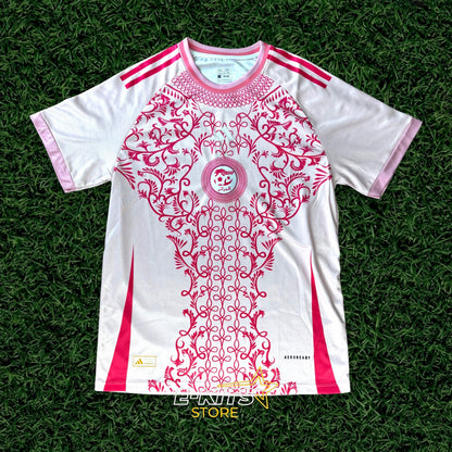 Maillot Algérie Rose - Édition Zellige Blanc & Rose