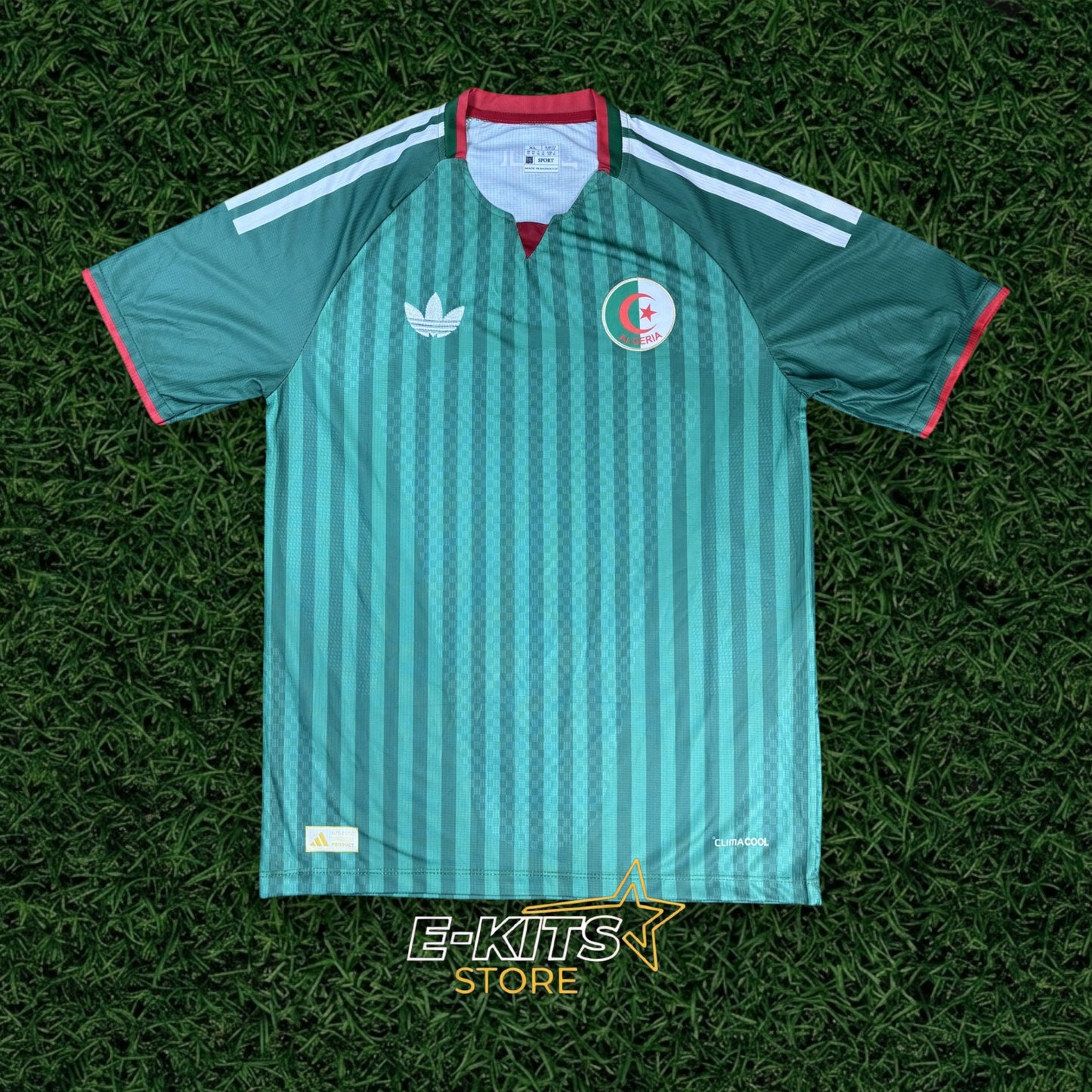 Maillot Algérie - Édition Héritage Rayures