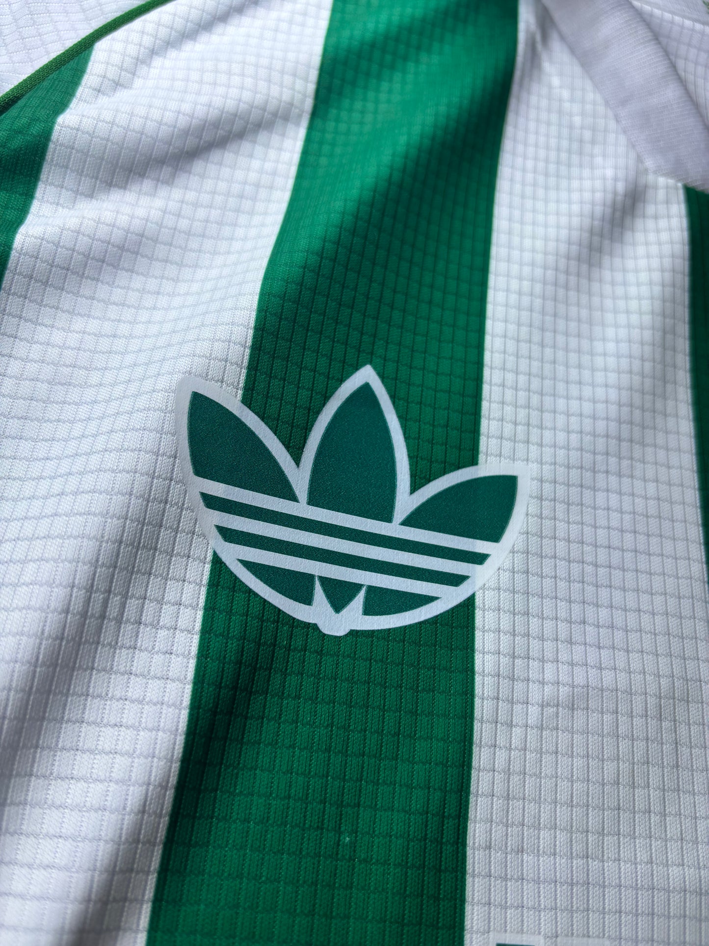 Maillot Raja CA – Édition "Stripes" (Adidas) - white & green