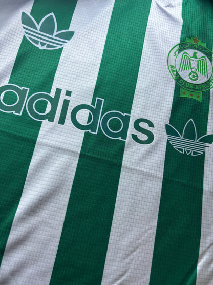 Maillot Raja CA – Édition "Stripes" (Adidas) - white & green