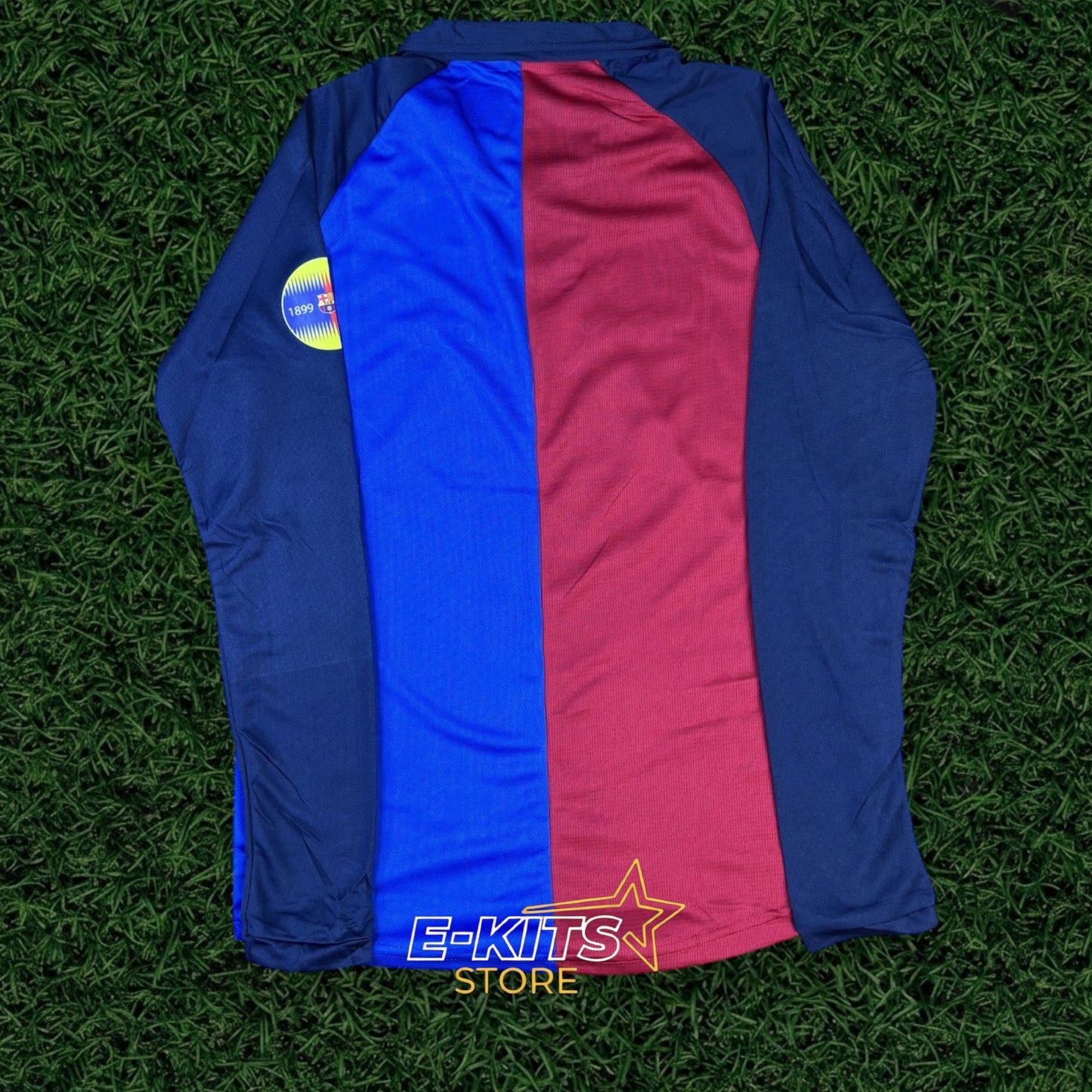 FC Barcelona 1999-00 Retro Long Sleeve Shirt