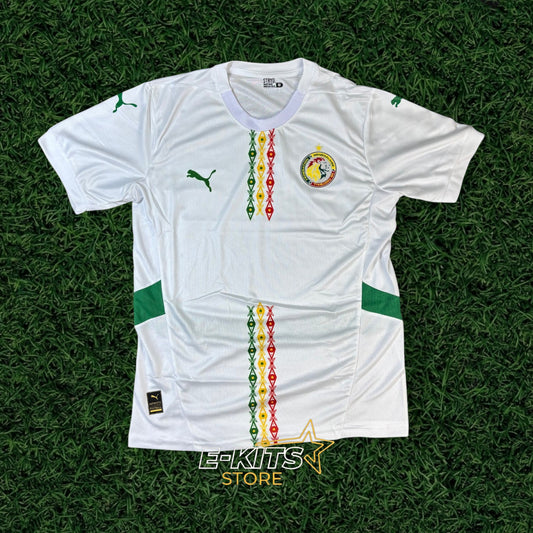 القميص الاحتياطي للمنتخب السنغالي 2024/25 - أبيض