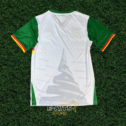 Maillot Cameroun Domicile 2024/25 – Édition « Monument des Lions »