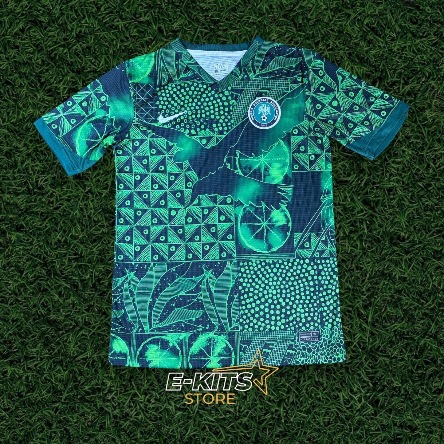 Maillot Nigeria Concept "Super Eagles" 2024/25 – Green Edition