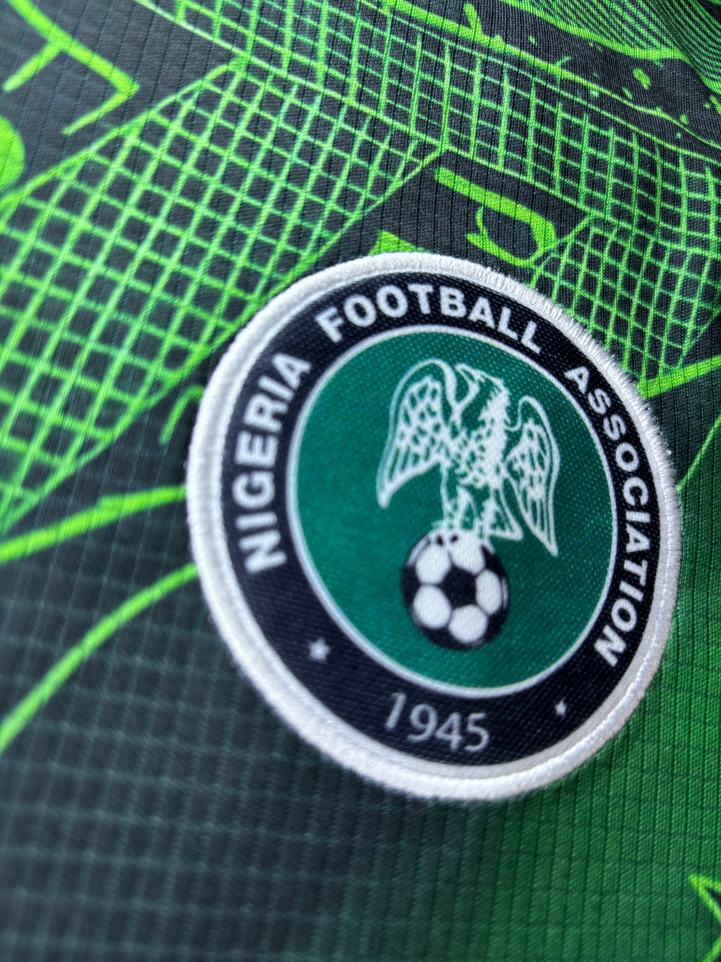 Maillot Nigeria Concept "Super Eagles" 2024/25 – Green Edition