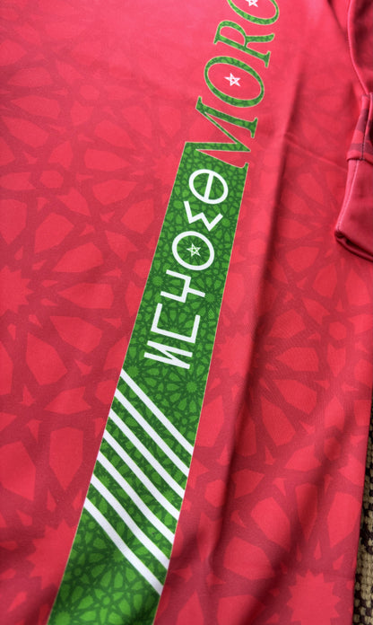 Sweat-shirt Maroc Concept "Artisanat" – Édition Rouge