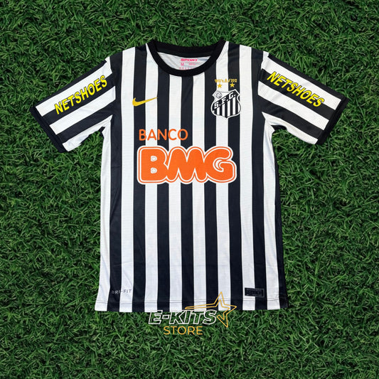 Santos - Neymar 11 - Striped - white & black
