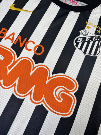 Santos - Neymar 11 - Striped - white & black