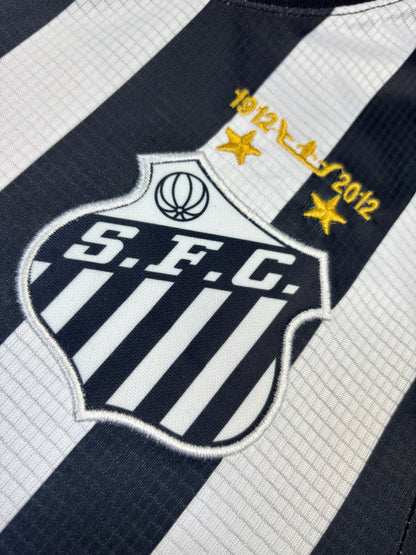 Santos - Neymar 11 - Striped - white & black