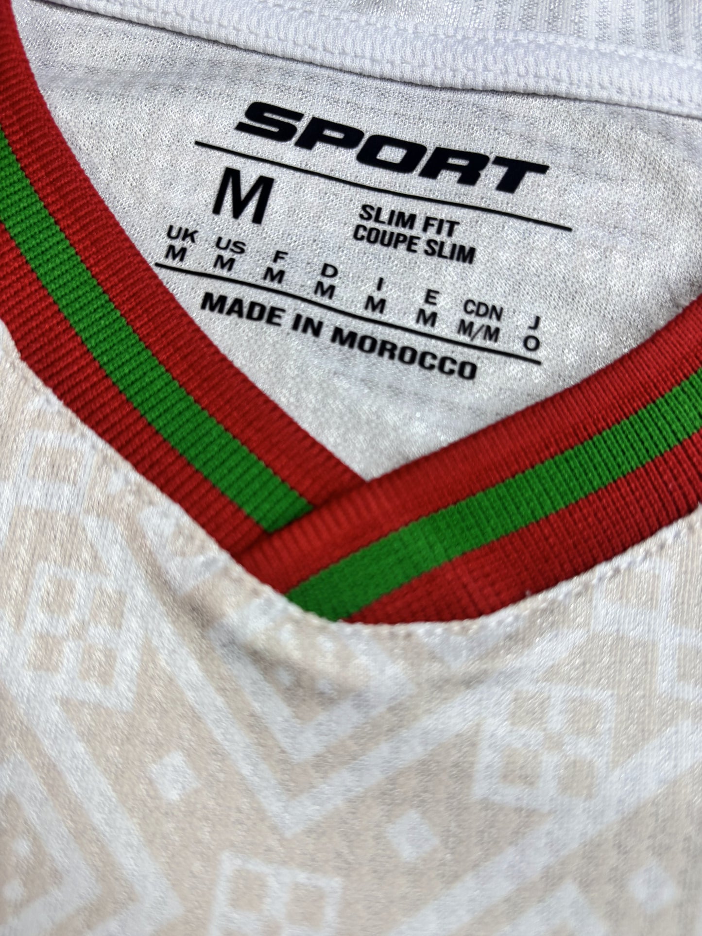Maillot Maroc WC 26 - PRO - Blanc