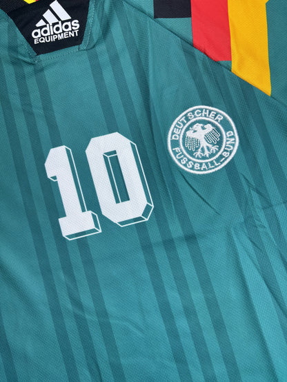 1992 Germany away retro kit - Matthaus 10