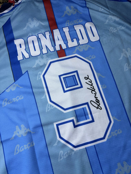 Barcelone Blue - Retro - Ronaldo 9