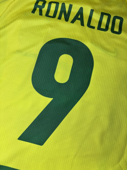 Brazil  - Ronaldo 9 - Jaune
