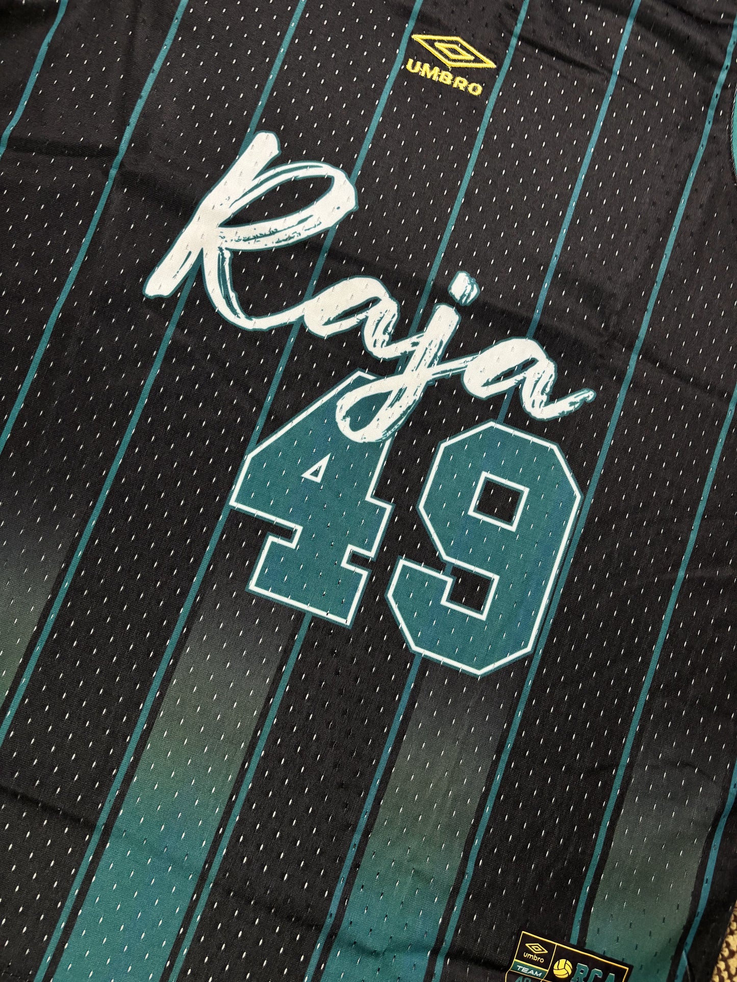 Basketball-style Tank Top - RAJA 49 - Black