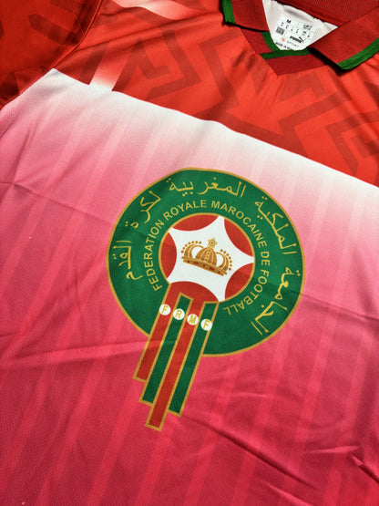 Maroc Rétro Domicile 1994 - Rouge