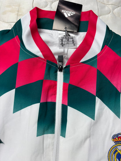 Veste de survêtement Adidas x Real Madrid 26/27 - Blanc