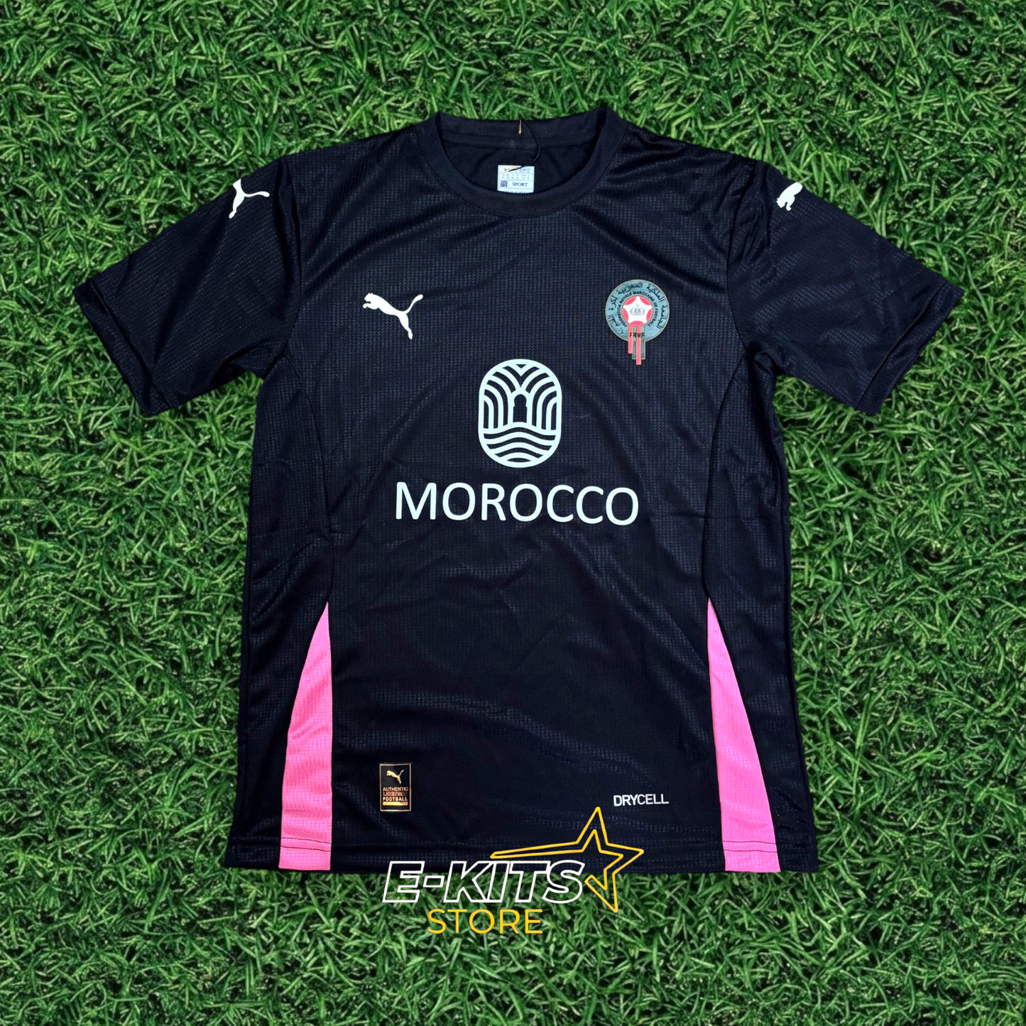 Maillot Maroc - Édition Night Heritage noir