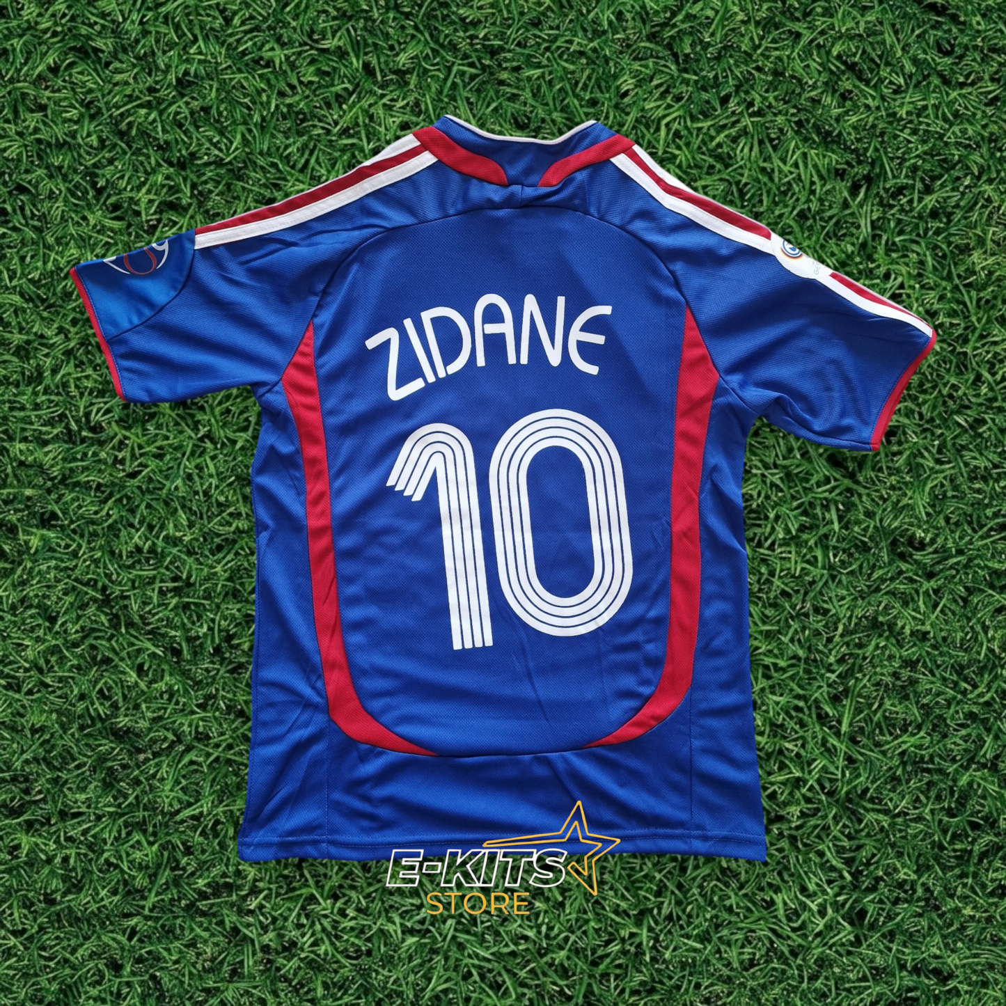 France 2006 Retro Home Jersey - Zidane #10