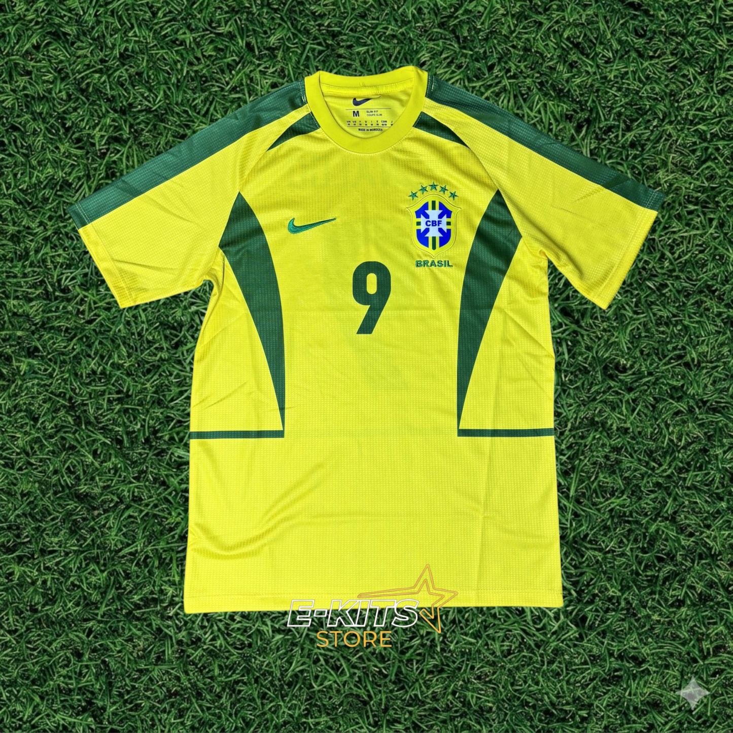 Brazil  - Ronaldo 9 - Jaune