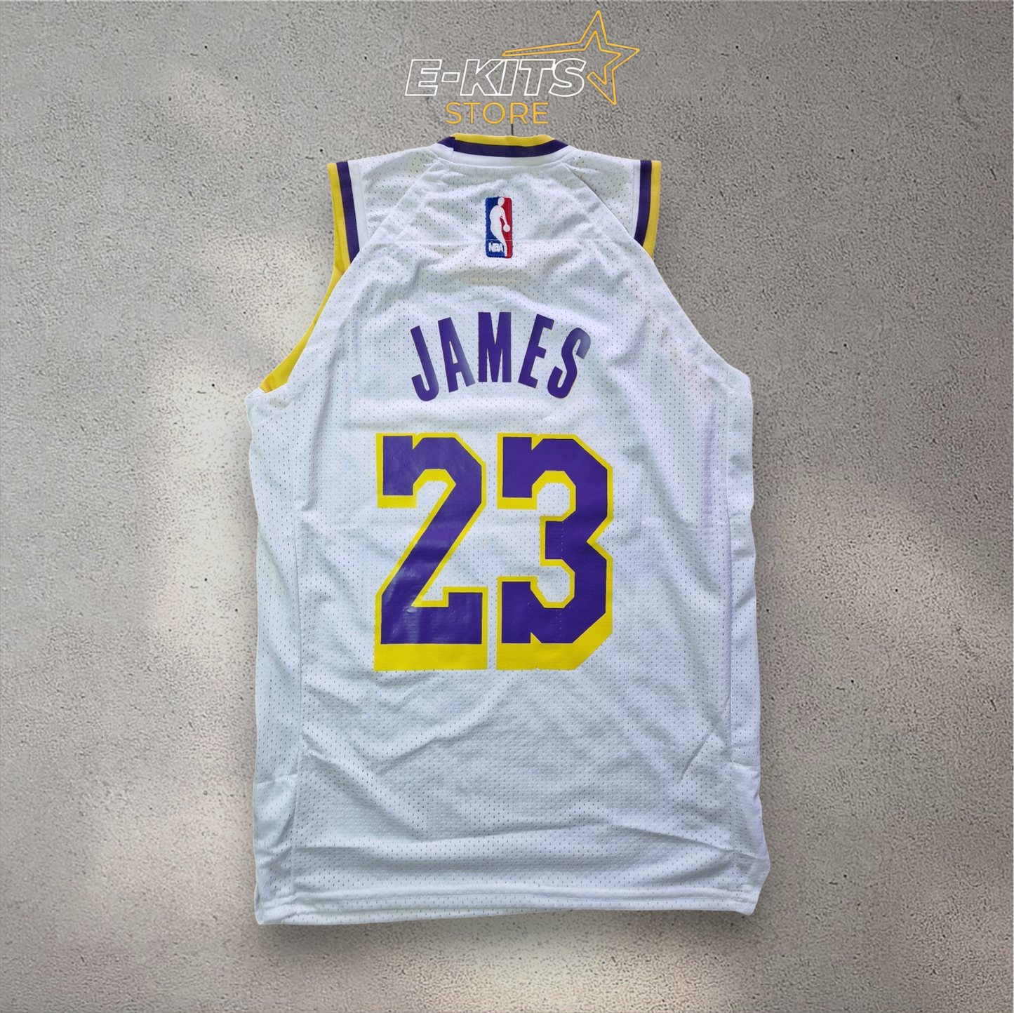 Débardeur Lakers - JAMES 23 - Blanc